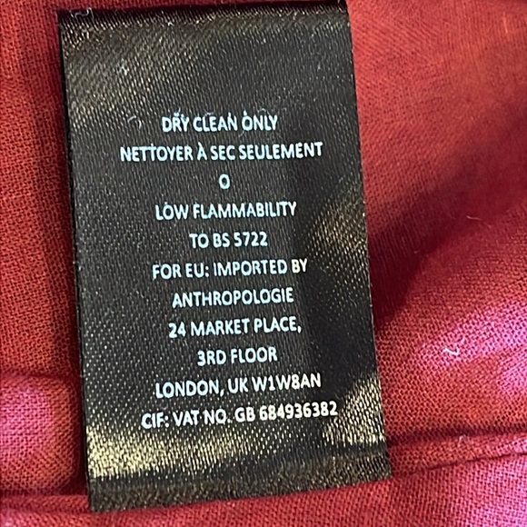 Anthropologie+Chloe Oliver Hayley Skater Skirt Sz 12 Striped Serape Thick Weave - Picture 5 of 6